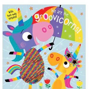 BUNDLE & SAVE🦄 We are the Groovicorns Two Way Sequin Book